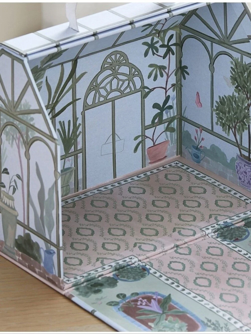 Pottery Barn Kids Greenhouse Miniature Mouse Dollhouse Set